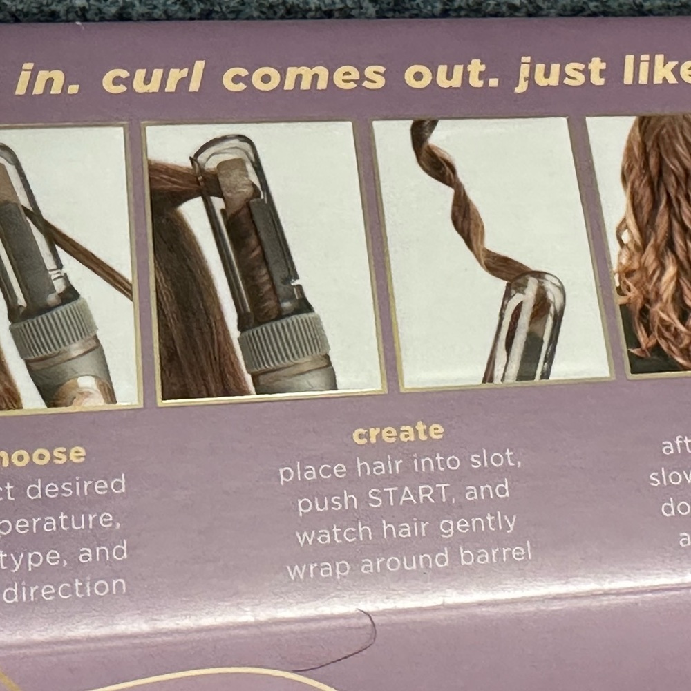 Brand new INFINITIPRO BY CONAIR Curl Secret Automatic Curling Iron - 3/4 barrel - Picture 9 of 15